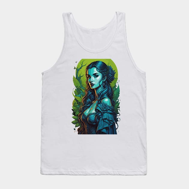 Mother Nature Tank Top by DeathAnarchy